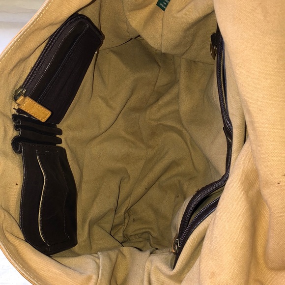 Cole Haan Leather Messenger Bag - Picture 7 of 12